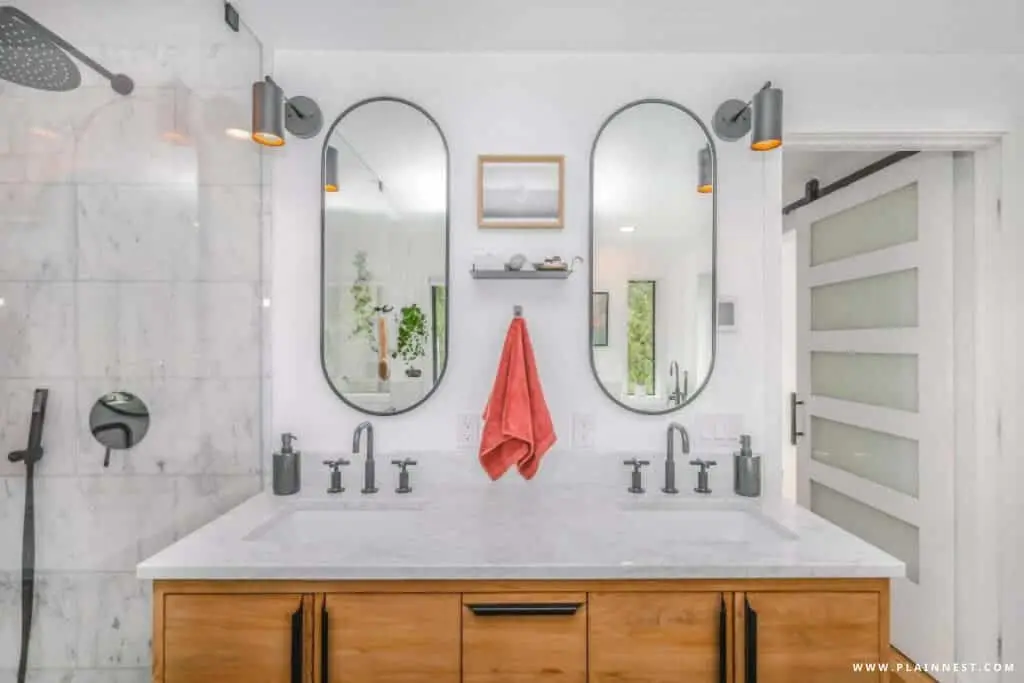 Makeup Area In Bathroom Vanities