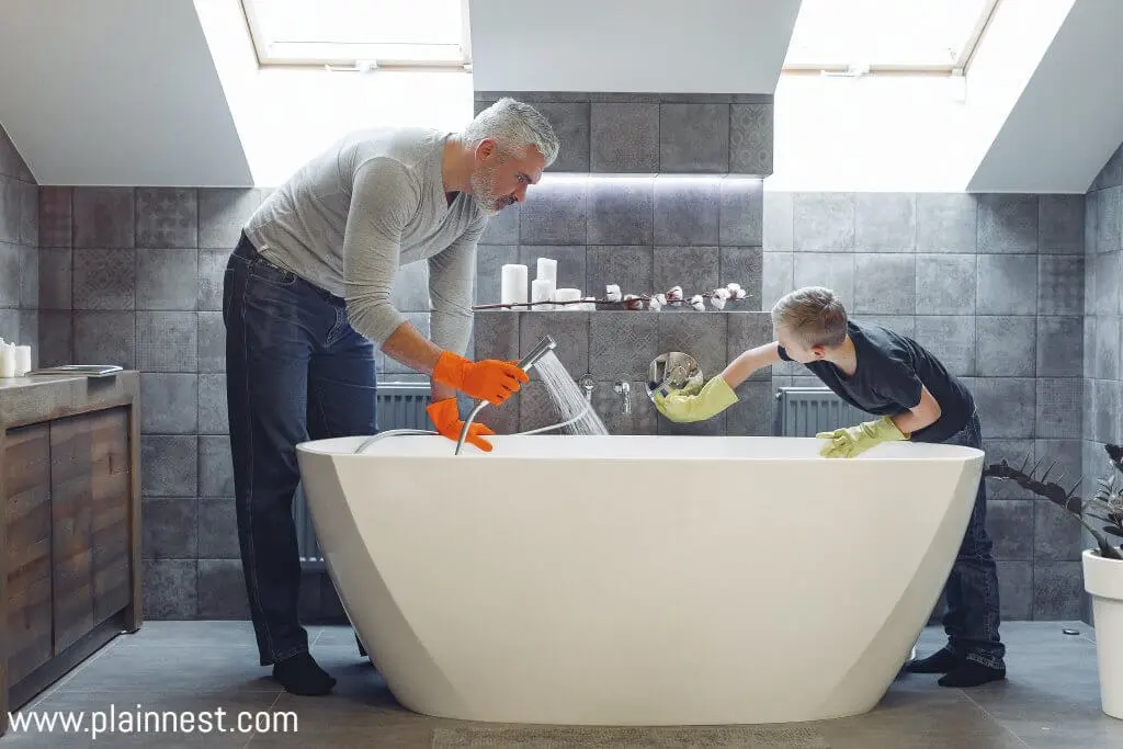 Cleaning-Bathroom