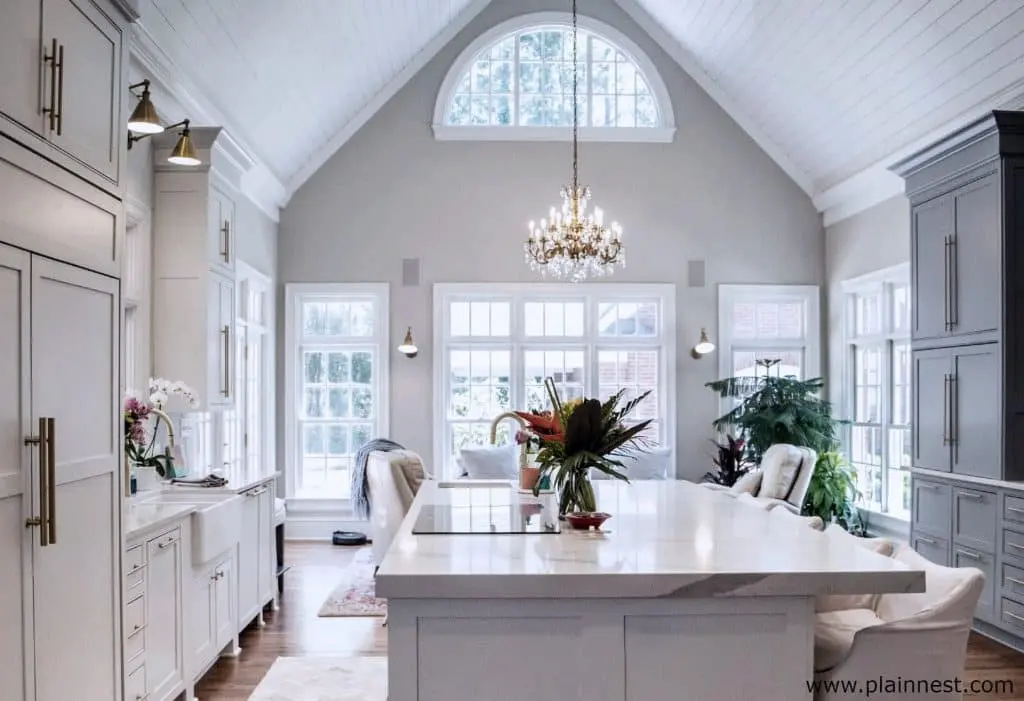 Open-Concept Vaulted Ceiling